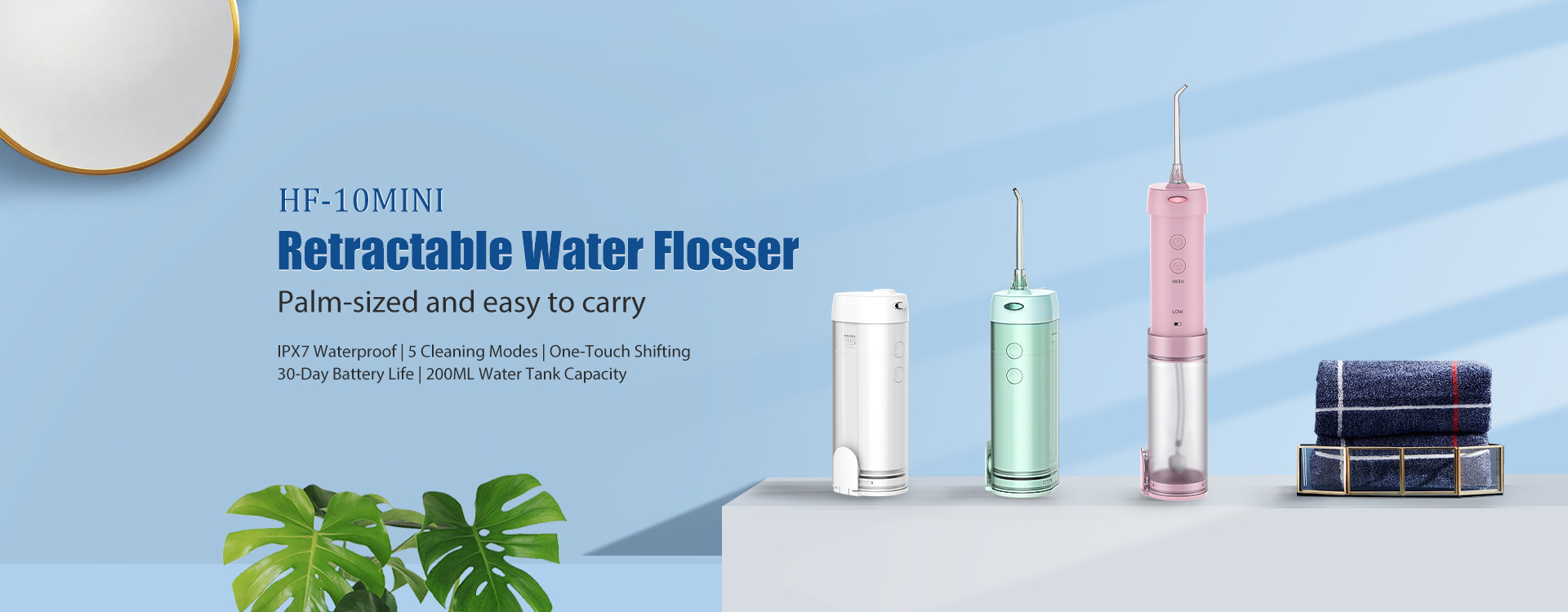 qualidade fio dental elétrico Fábrica