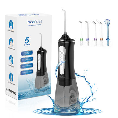 100% Waterproof Cordless Water Flosser Design 5 Modes