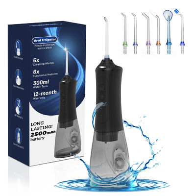 Cordless Water Flosser Flossing Pressure Oral Irrigator For Teeth Large Water Tank Flosser