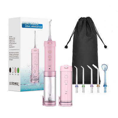 Retractable Water Flosser with Cordless Design 40-110 PSI Pressure Range Battery Powered