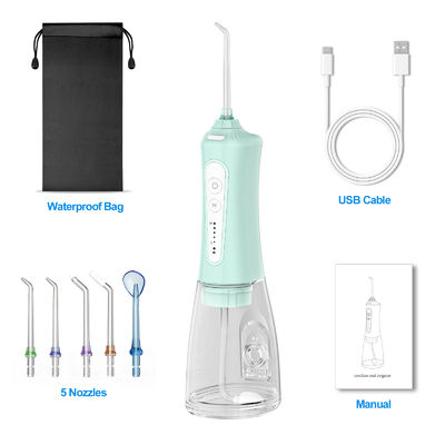 منزلي تنظيف الأسنان المياه Flosser الري Ipx7 مقاوم للماء السفر المحمول الكهربائية نظيفة الأسنان الفموية