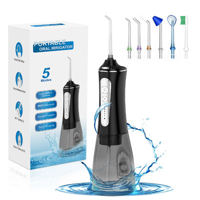 1200-1400 Times/Minute Pulse Frequency Cordless Portable Water Jet Flosser Type-c Rechargeable Oral Irrigator