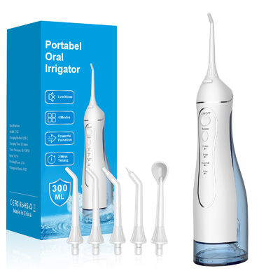 OEM IPX7 Waterproof Portable Dental Water Jet Teeth Water Flosser Oral Irrigator For Home Travel