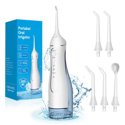 Complete Oral Care 4-in-1 Dental Irrigator Set with Colus Water Flosser Toothbrush Hotel Usage Time 30 days