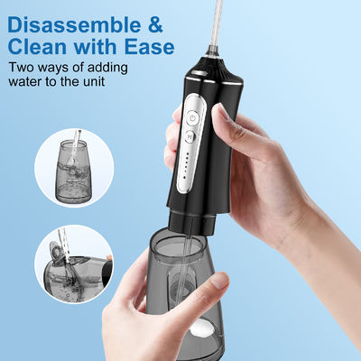 Waterproof Electric Water Flosser with 300ml Water Tank Capacity Rechargeable and Whitening