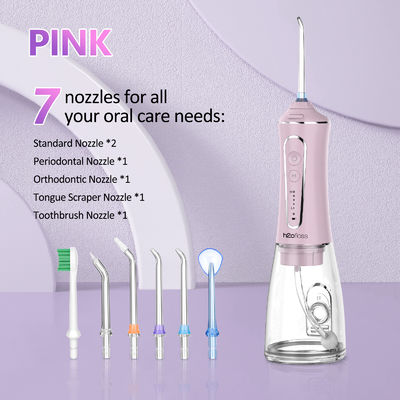 Customized Logo Water Dental Flossers Cordless Teeth Cleaning Electric Water Pick Jet Oral Irrigator