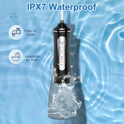 Travel-Friendly Electric Dental Flosser with Rechargeable Battery and Water Pressure Adjustment