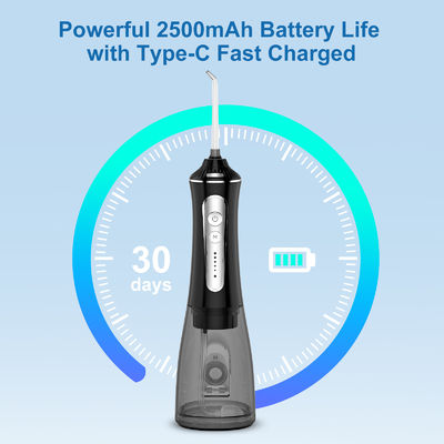Mini Cordless Electric Oral Irrigator with USB Charging and IPX6 Waterproof for Portable Dental Cleaning