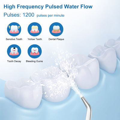 Professional Cordless Oral Jet Irrigator for Dental Health Waterproof Grade