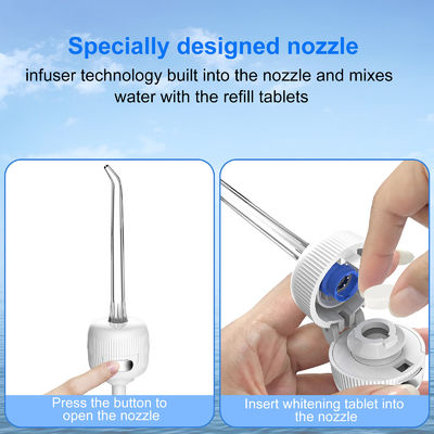 Hotel Water Pulse Cordless High Water Pressure 3 Modes 300ml Capacity Portable Dental Irrigator Oral Cleaner Water Flosser