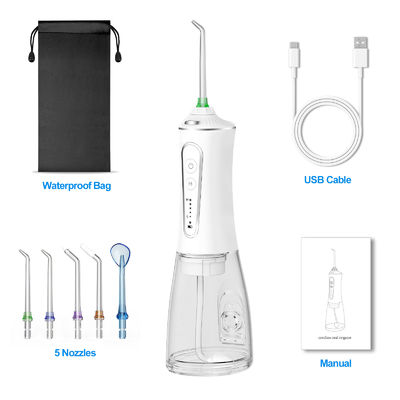 2025 USB IPX7 عازل المياه بدون سلك المياه Flosser الري الفموي مع طائرات متعددة للنفس النقي ونظافة الأسنان