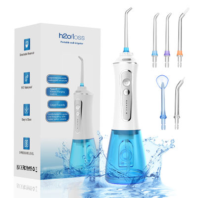 Soft Silicone Electric Dental Flosser Professional Design with 1200-1400 Pulse Frequency and IPX7 Waterproof Grade