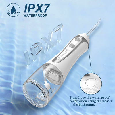 Intelligent Water Folsser Teeth Cleaning 300ML Water Tank Rechargeable IPX7 Oral Care Dental Irrigator Water Flosser Portable