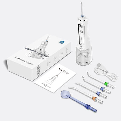 Electric Oral Irrigator Water Flosser تعمل ببطارية CE المعتمدة