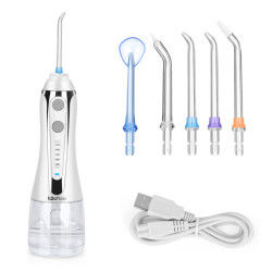 5 Modes Oral Irrigator Water Flosser Portable Dental Care With 5 Nozzles