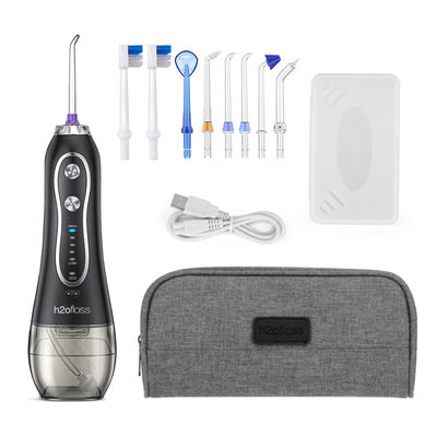 Waterproof  Battery Powered Water Flosser 40-140PSI FDA Approved