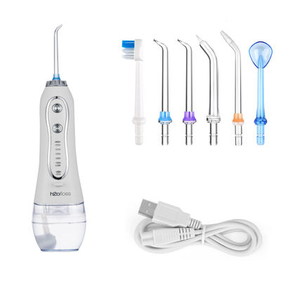 IPX7 Waterproof Electric Ultrasonic Tooth Cleaner 1200-1400 Times/Min Household