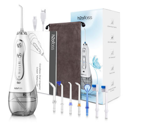 8 Nozzle Tips Electric Water Flosser Portable For Teeth Cleaning